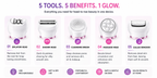 QuantumGlow™ 5-in-1 Rechargeable Beauty Care Kit