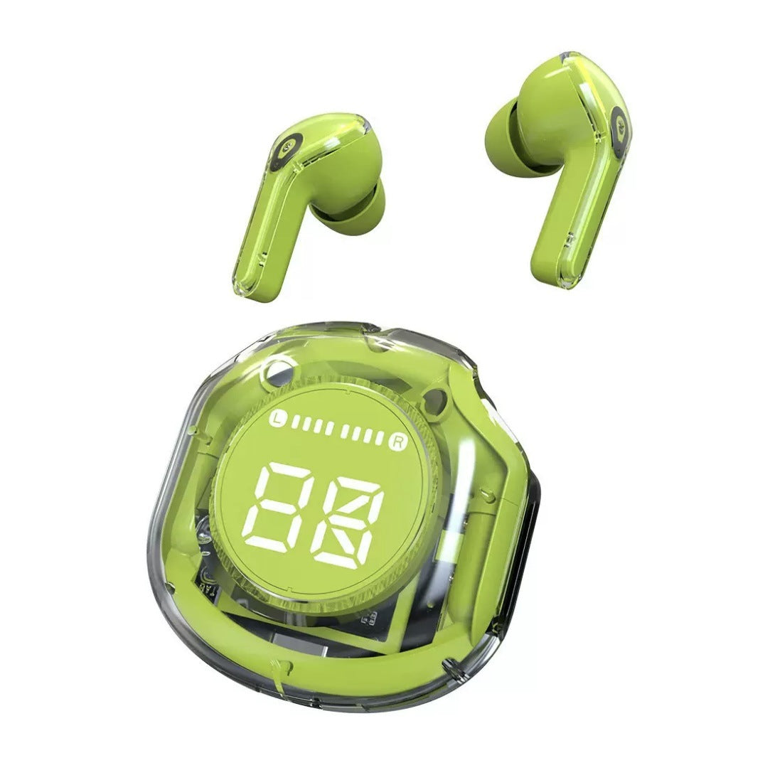 Transparent Bluetooth 5.3 Wireless Earbuds